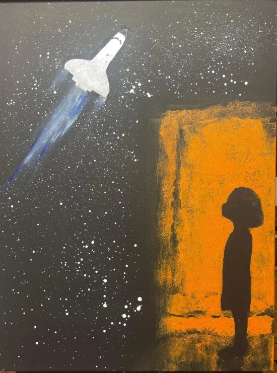 Mixed Media & Collage Longing  -  €870