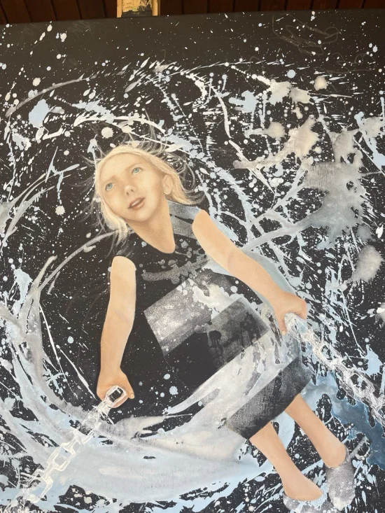 Semiabstract Wormhole  -  €1600