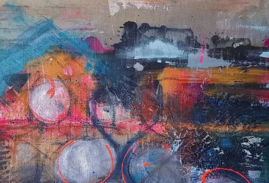 Abstract Washing The Night Away  -  €2400