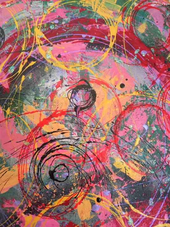 Abstract Life Is A Dance  -  €1600