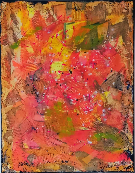 Abstract LUCKY ME  -  €1800