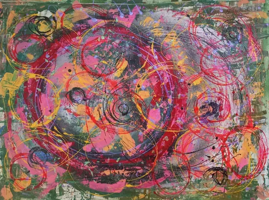 Abstract Life Is A Dance  -  €1600