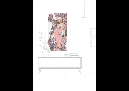 Surreal / Symbolic The iris  -  €3900