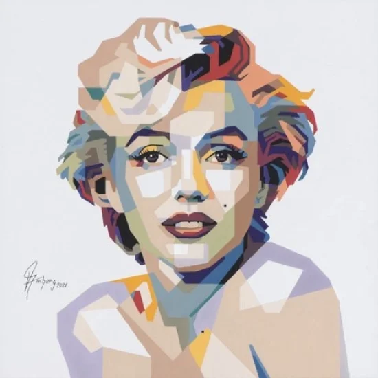 Geometrical Marilyn (The timeless ones)  -  €3600