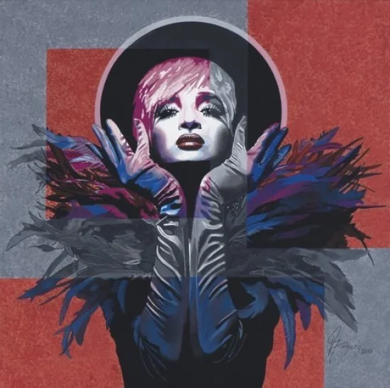 Figural realistic Play of colors  -  €3500