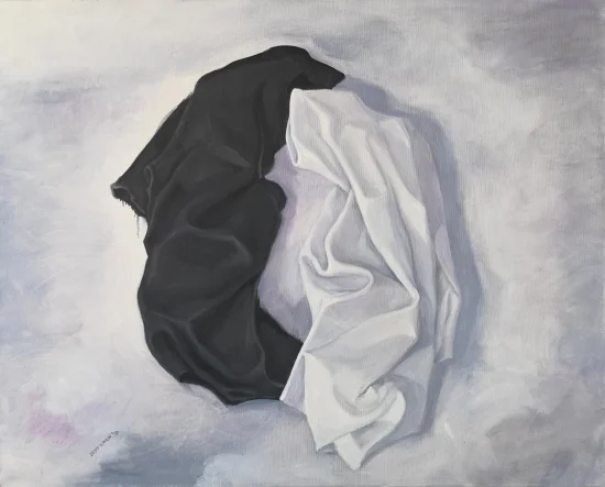 Figural realistic Black & White 003 - € 3800