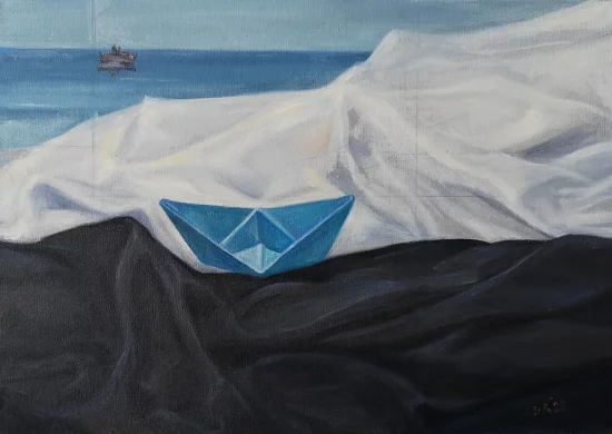 Surreal The blue boot /prints available/ - € 90 - € 1600