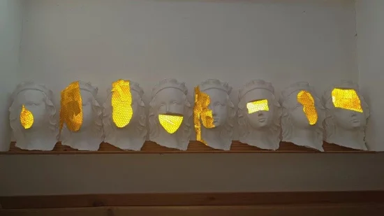 Sculpture / Wall object Blindness