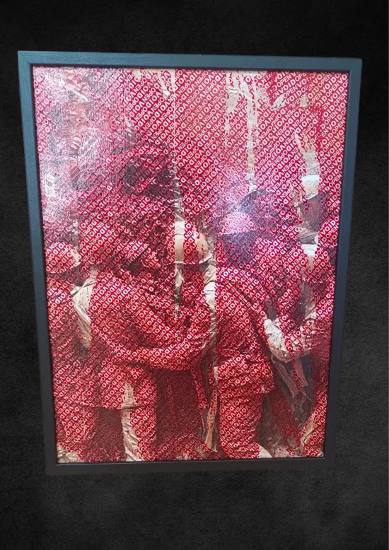 Mixed Media & Collage Triptych Personal ICON  -  €6100