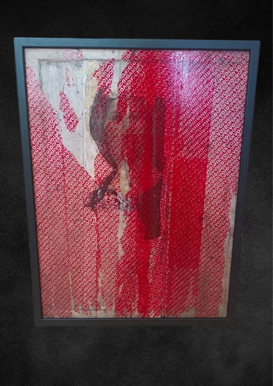 Mixed Media & Collage Triptych Personal ICON  -  €6100