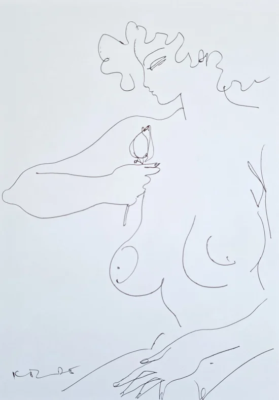 Semiabstract Drawing (1)  -  €330 - €390