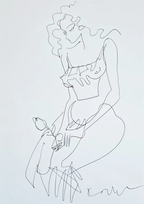 Semiabstract Drawing (2)  -  €330 - €390