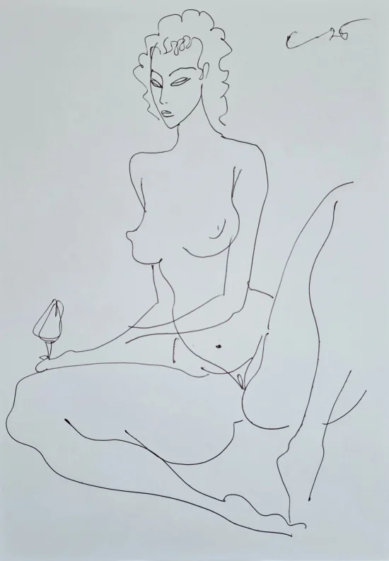 Semiabstract Drawing (4)