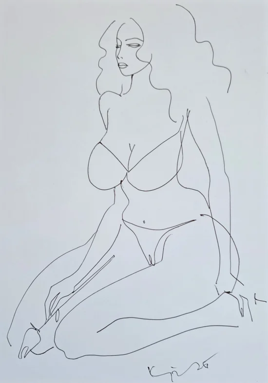 Semiabstract Drawing (8)  -  €330 - €390