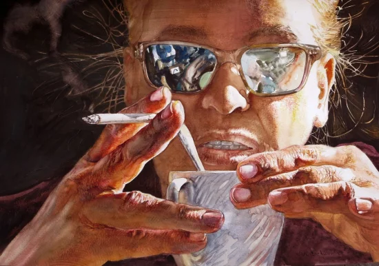 Aquarell Morning coffee  -  €5990