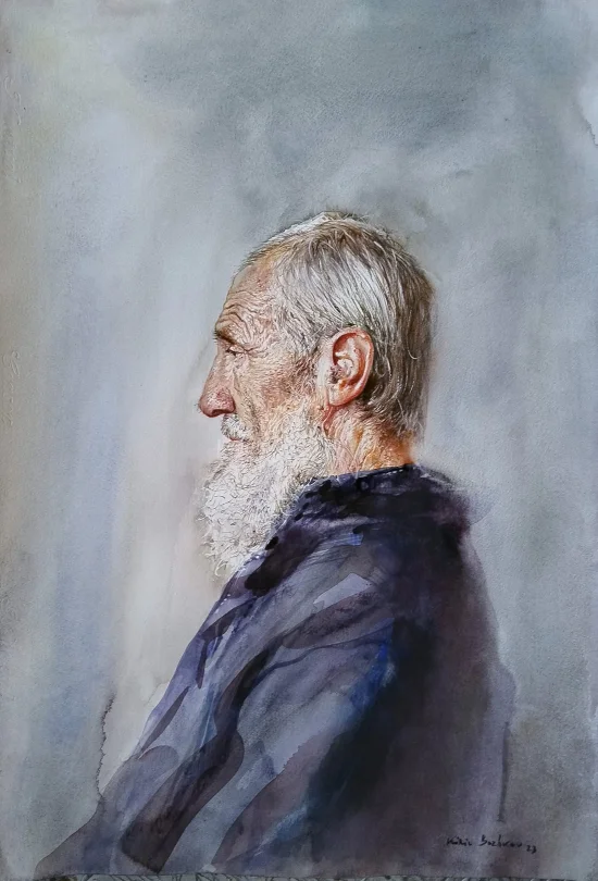 Figural realistic Servant of God  -  €3300