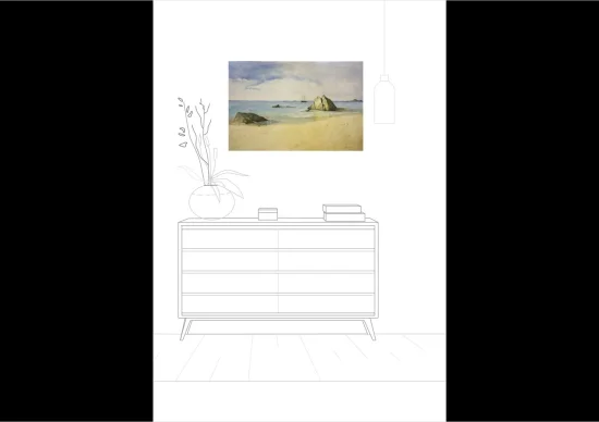 Aquarell Seychelles  -  €1900