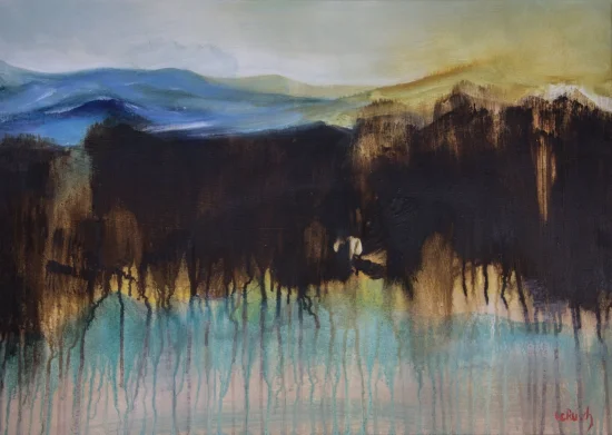 Semiabstract Mountain world 4  -  €650