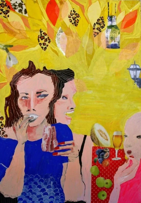Mixed Media & Collage Yellow - €1500