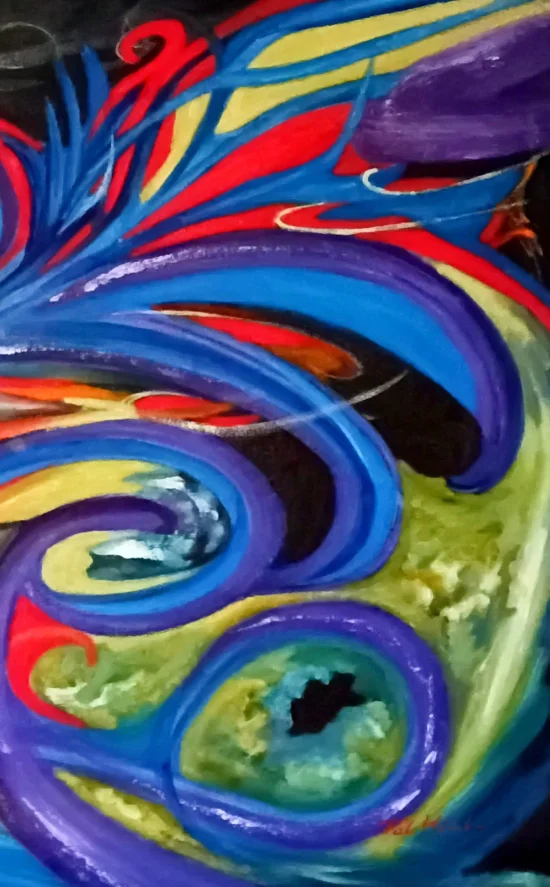 Semiabstract Ripples of a Flower  -  €2600