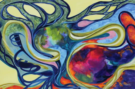 Abstract Meditation /prints available/  -  €140  -  €1550