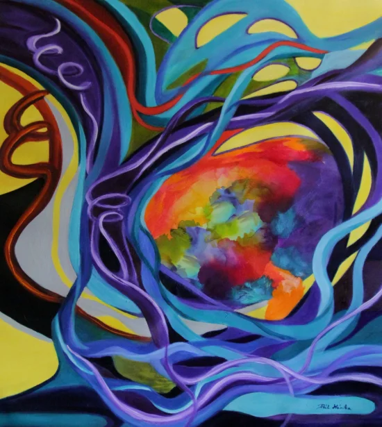 Abstract Bohemian World  -  €2100