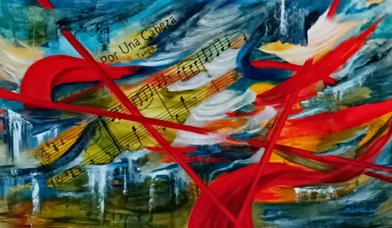 Abstract Por Una Cabeza-tango  -  €11500