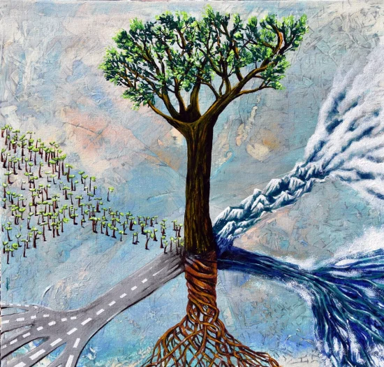 Surreal Tree coordinates /prints/  -  €80