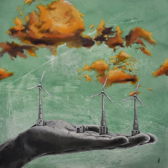 Surreal Wind game /prints available/  -  €80  -  €820