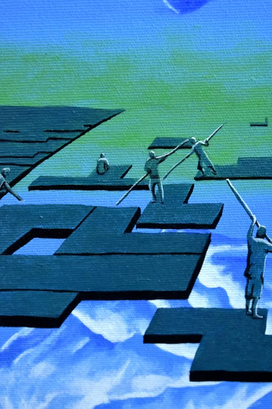 Prints River crossing  /prints/  -  €90