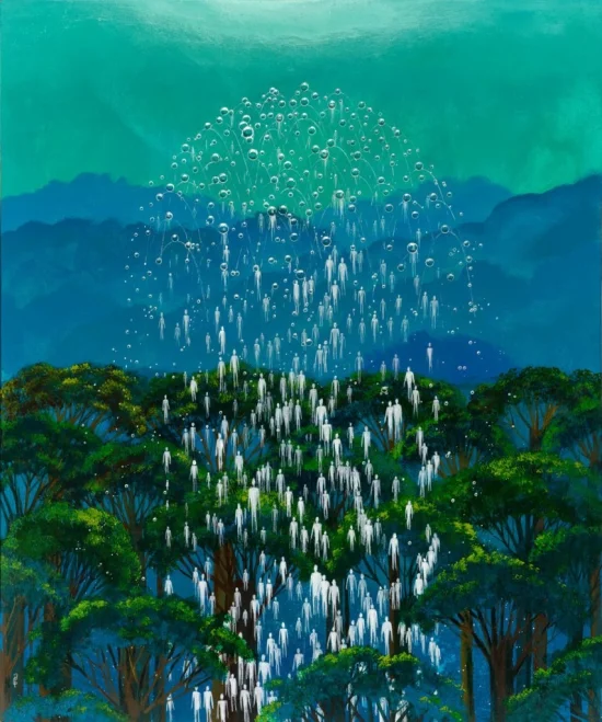 Surreal The fountain /prints/  -  €100