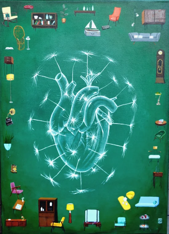 Prints The heart of the house /prints available/  -  €100  -  €3460