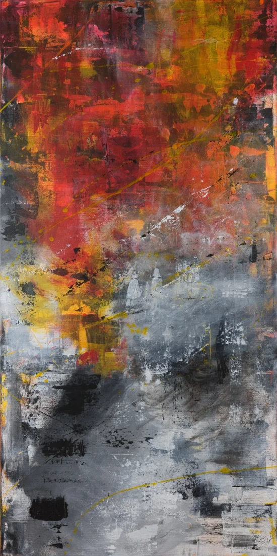 Abstract Moments after  -  €1200