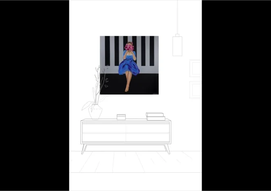 Figural realistic Hope II /prints available/ -  €370 - €2900